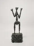 A. R. Penck, Standart T (X) I, 1994, Bronze