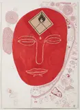 Luboš Plný, Noli Me Tangere, 2001, coloured indian ink, paper