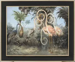 Peter Kľúčik, Garden of Eden, 2015, oil on canvas