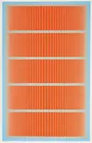 Richard Anuszkiewicz, Reflections V - Grey Line, 1979, Screenprint with hand-painted acrylic on gessoed Masonite