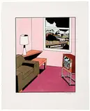 L.A. Riot by Ken Price, 1994, Ink and acrylic on paper, sold May 2016
