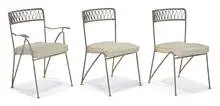 Maurizio Tempestini, Patio dining set (7), c. 1950-1954, Salterini