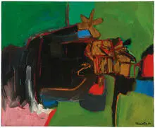 James Strombotne, Untitled, 1960, Oil on canvas
