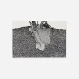 Art Hansen, Untitled (Shovel and Watering Can), 1970, ink on paper