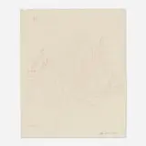 Charles Gaines, Animal # 4 (Working Drawing for Numbers and Trees), 1985, ink on paper