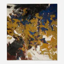 James Hiroshi Suzuki, Untitled, 1960, oil on canvas