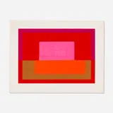 Josef Zenk, Pandora's Box, screenprint in colors