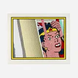 Roy Lichtenstein, Reflections on Minerva (from the Reflections series)