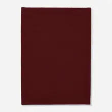 Fläche weinrot by Franz Erhard Walther, 1997, cotton fabric with sewn edges, sold Jun 2023