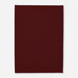 Franz Erhard Walther, Fläche weinrot, 1997, cotton fabric with sewn edges