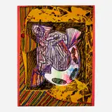 Frank Stella, Bene come il sale, 1989, etching, aquatint, relief on white TGL handmade paper