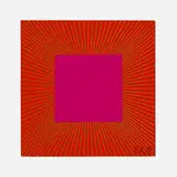 Richard Anuszkiewicz, Untitled (Annual Edition), 1977, enamel on masonite