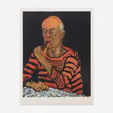 Alice Neel, John (Man with Pipe) (from the American Portfolio)