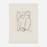 Man Ray, Untitled (from Surrealism between Two Wars: International Anthology of Contemporary Engraving, Volume 2, from the series The Forerunners of the Avant-Garde), 1966, etching on BFK Rives