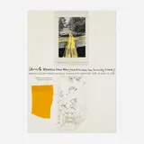 Christo, Wrapped Walk Ways, 1978, mixed media on wove paper