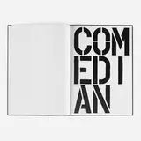 Christopher Wool, Black Book, 1989, screenprint on bound paper