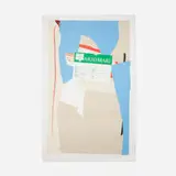 America - La France Variation II by Robert Motherwell, 1984, lithograph in colors with collage on TGL handmade, sold Jun 2023