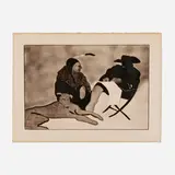 Fritz Scholder, Indian, Dog and Friend, 1973, lithograph on Arches