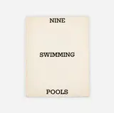 Ed Ruscha, Nine Swimming Pools and a Broken Glass, lithograph