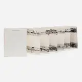 Ed Ruscha, Every Building on the Sunset Strip, 1966, black offset lithograph on white paper, accordion bound