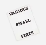 Ed Ruscha, Various Small Fires, 1965, black offset printing with yellow varnish tint overprint on 100 lb. white Vicksburg Vellum text paper