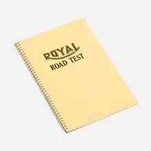 Royal Road Test by Mason Williams and Patrick Blackwell Ed Ruscha, 1967, offset lithograph on 80 lb. white Prentice Gloss with spiral binding, sold Jun 2023