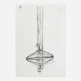 Al Taylor, Coathanger II, 1990, lithograph on BFK Rives