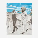 Elizabeth Peyton, Jackie and John, 2000, lithograph in colors