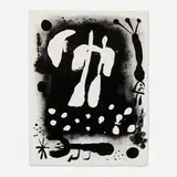 Catalogue de l'exposition 'Recent paintings 1953' à l'occasion du 60e anniversaire de l'artiste by Joan Miró, 1953, lithograph, sold Jun 2023