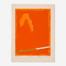 Adja Yunkers, Soprattutto II, 1973, lithograph in colors