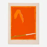 Adja Yunkers, Soprattutto II, 1973, lithograph in colors