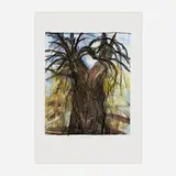 The New Year’s Tree (from the Astra Suite portfolio) by Jim Dine, 1985, lithograph in colors on BFK Rives, sold Jun 2023