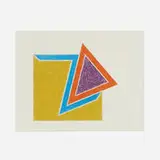 Frank Stella, Moultonboro, 1974, lithograph and screenprint in colors on Arches 300 gram