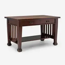 Library table, model 18 by Roycroft, sold Oct 2025