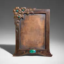 Albert Berry, Rare picture frame with wild roses