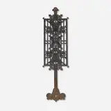 Baluster from the Schlesinger & Mayer Department Store, Chicago by Louis Sullivan and George Grant Elmslie, c. 1899, painted cast iron, sold Oct 2025