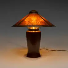 Michael Adams for Aurora Studios, Milk Can table lamp