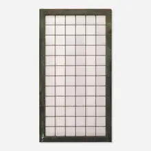 Frank Lloyd Wright, Window, c. 1895-1900, painted wood, leaded glass
