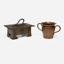Benedict Studios, Humidor and vase