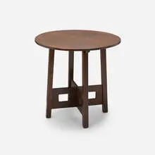 Lamp table, model 148 by Limbert, c. 1910, oak, sold Jun 2025