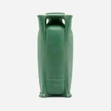 Max Dunning for Teco Pottery, Vase, model 265, c. 1904, glazed earthenware