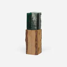 Tetsuya Yamada, Untitled, 1997, wood, glazed stoneware