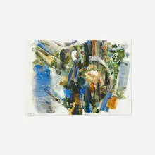 John Levee, Gouache Number XVII, 1957, gouache and ink on paper