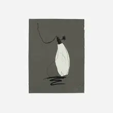 Soft Light Bulb - Night by Claes Oldenburg, 1997, lithograph with chine colle, sold Jul 2017