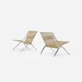 Poul Kjaerholm, PK 25 chairs, pair