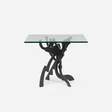 Tristan et Isolde by Pucci De Rossi, steel, glass, sold Jul 2017