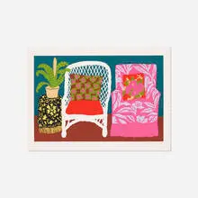 Bromeliad by Hunt Slonem, 1980, lithograph on paper, sold Jul 2017