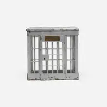 Тарас Порожняк, jail cell patent model, 1904, enameled steel