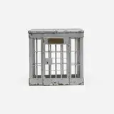Тарас Порожняк, jail cell patent model, 1904, enameled steel