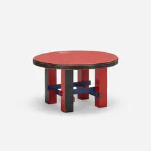 Hildo Krop, occasional table, c. 1925, lacquered wood